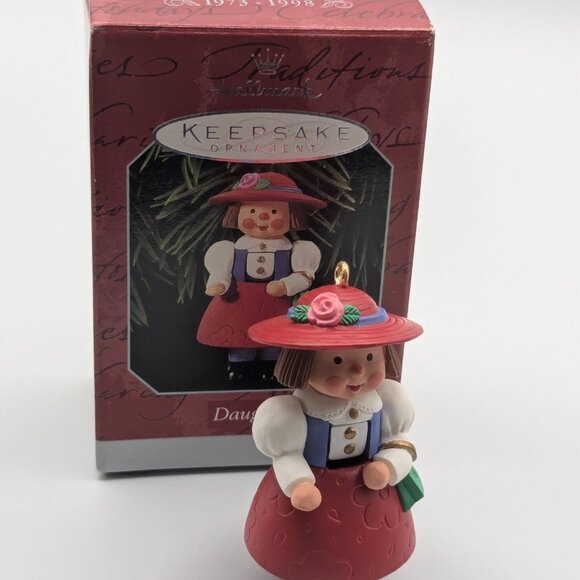 Hallmark Keepsake Daughter 1998, Vintage Wooden Christmas Ornament - Picture 2 of 11